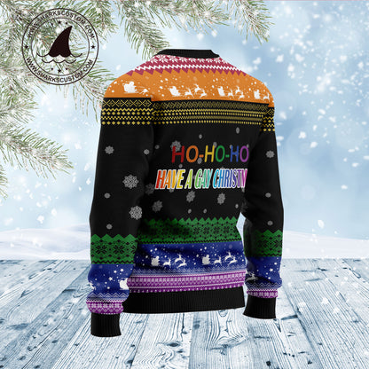 Unicorn LGBT TG51023 Ugly Christmas Sweater