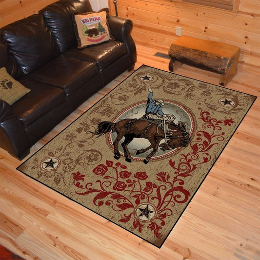 Western Rodeo - Rectangle Rug