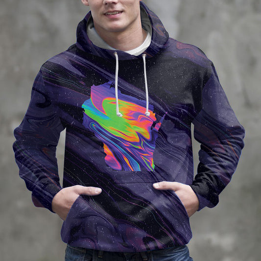 Awesome Wisconsin G5105 - All Over Print Unisex Hoodie