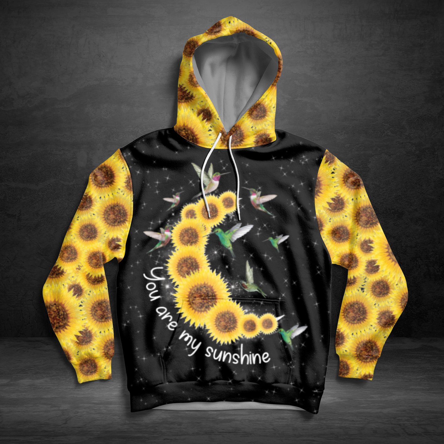 You Are My Sunshine Hummingbird TG5124 unisex womens & mens, couples matching, friends, hummingbird lover, funny family sublimation 3D hoodie christmas holiday gifts (plus size available)