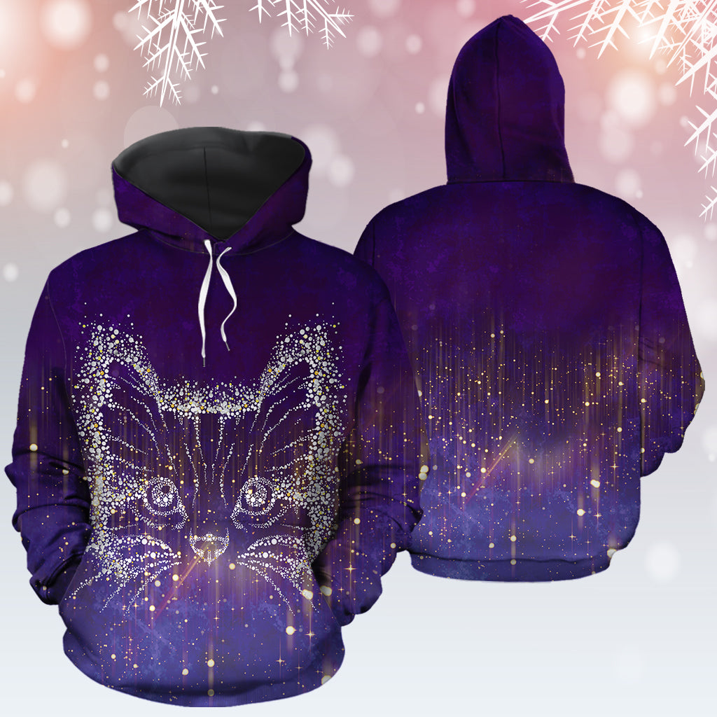 Cat Snowflake T2910 - All Over Print Unisex Hoodie