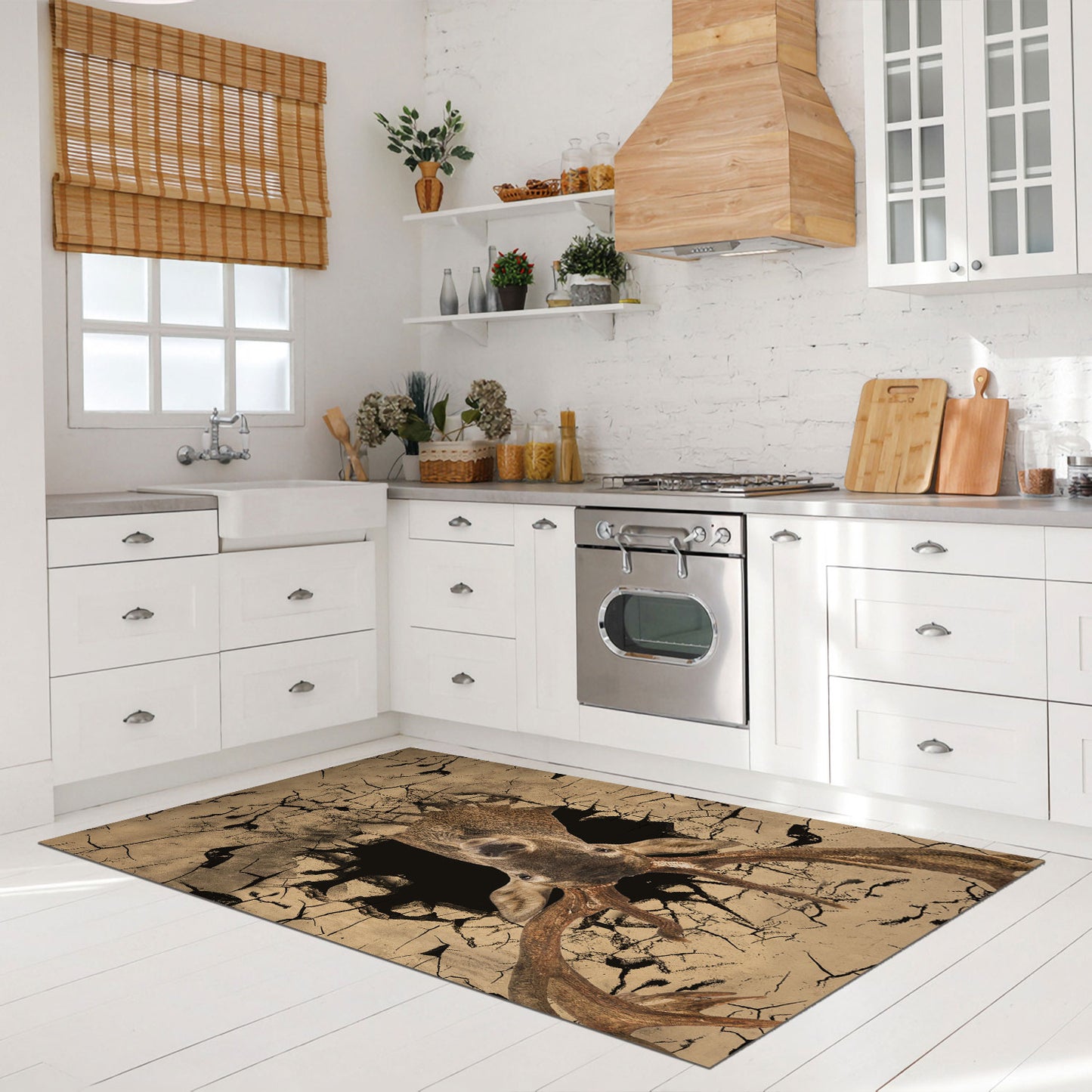 Deer Break Out T1208 Rug