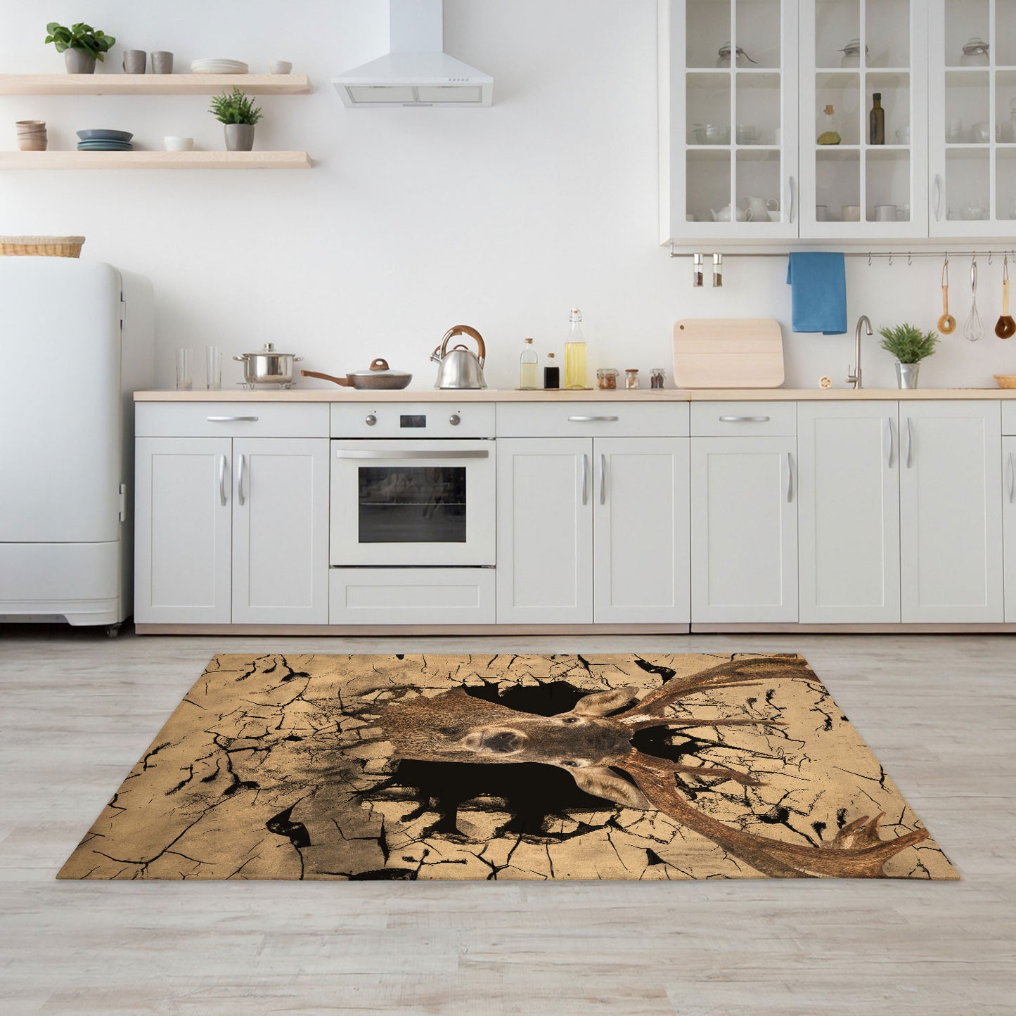 Deer Break Out T1208 Rug