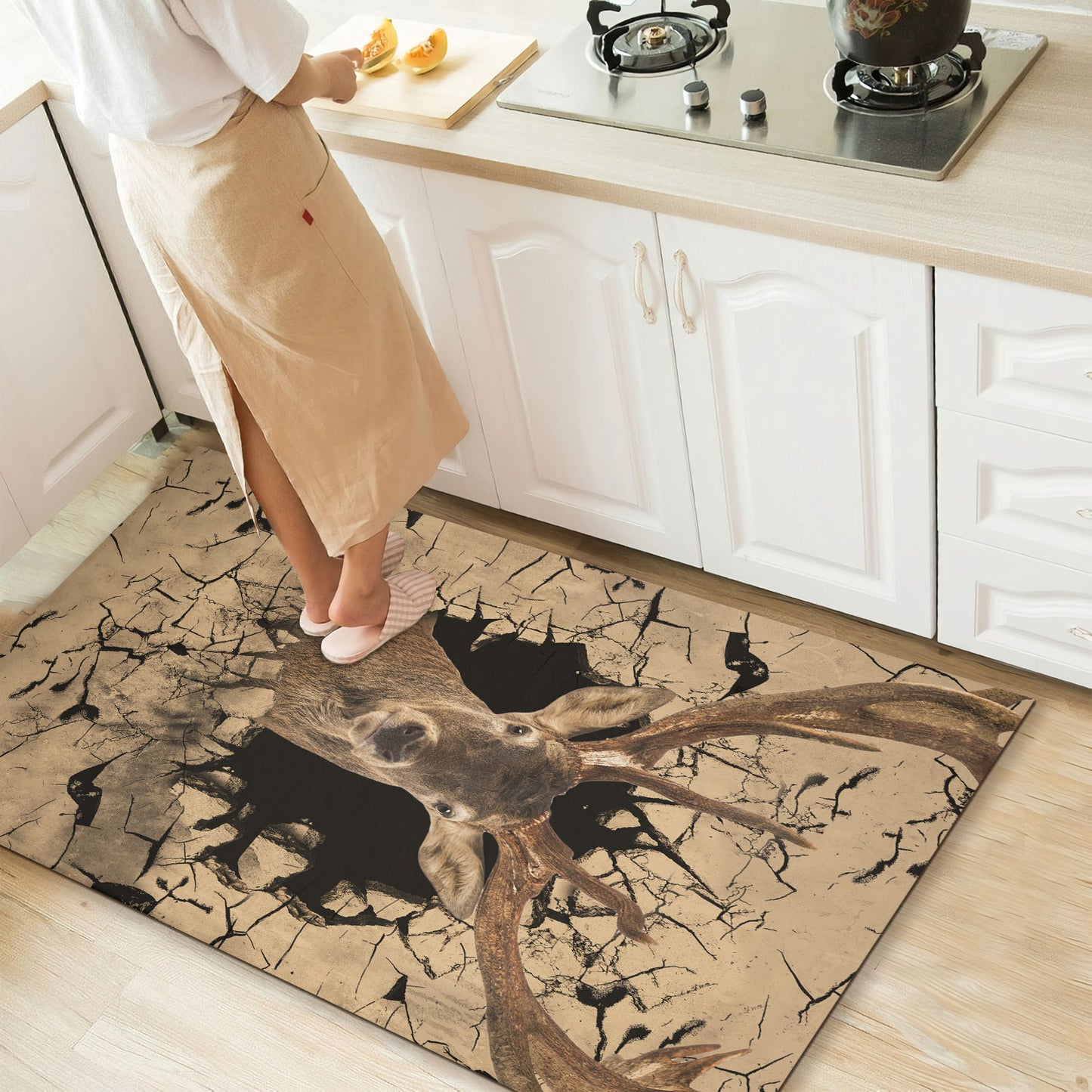 Deer Break Out T1208 Rug