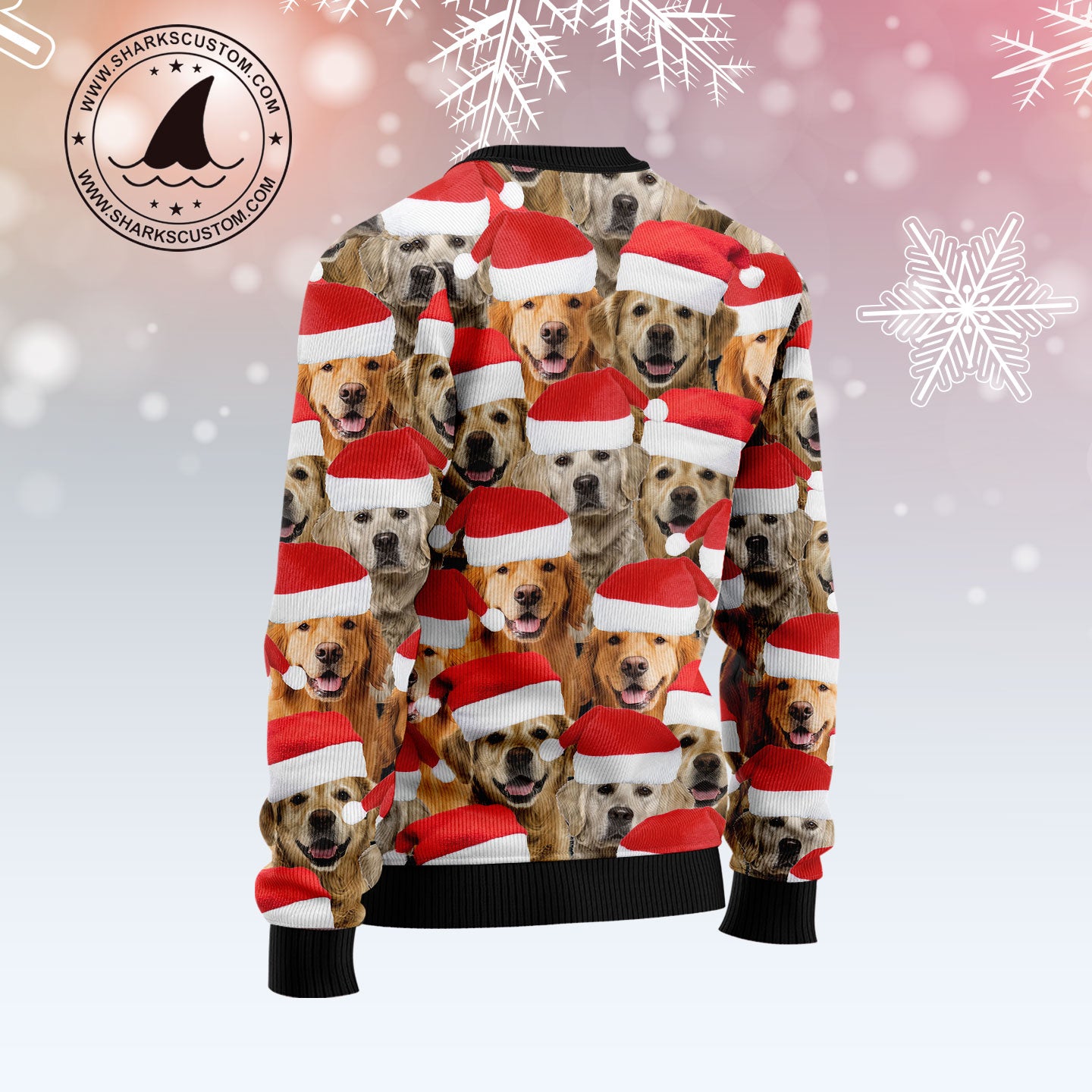 Golden Retriever Group Awesome TY0511 Ugly Christmas Sweater