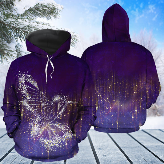 Hummingbird Snowflake T2910 - All Over Print Unisex Hoodie