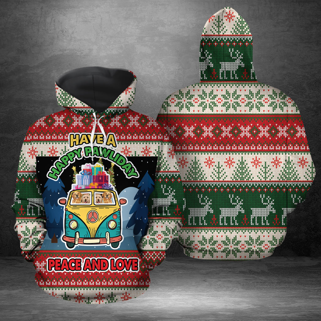 Golden Retriever HT171103 - All Over Print Unisex Hoodie