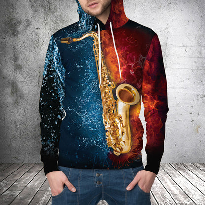 Amazing Saxophone H121703 unisex womens & mens, couples matching, friends, funny family sublimation 3D hoodie christmas holiday gifts (plus size available)