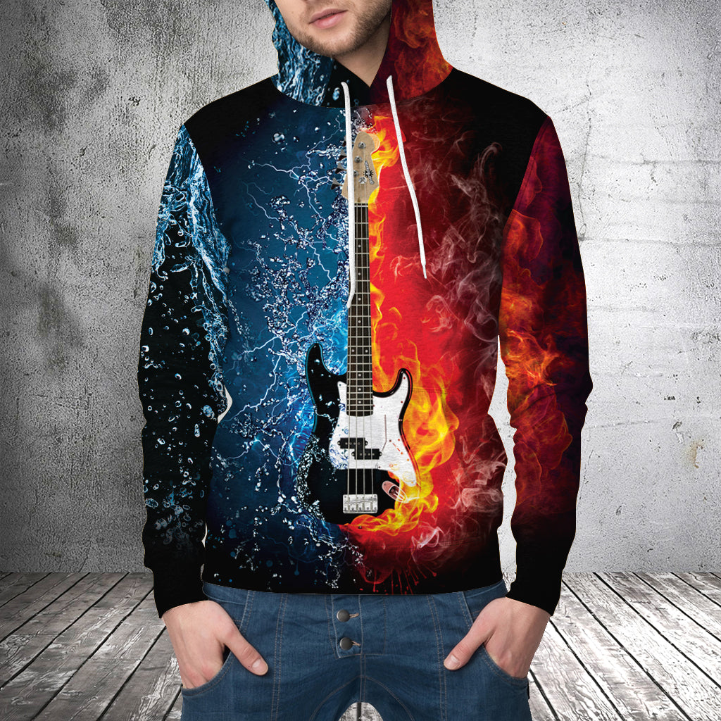 Amazing Guitar Bass H121702 unisex womens & mens, couples matching, friends, funny family sublimation 3D hoodie christmas holiday gifts (plus size available)