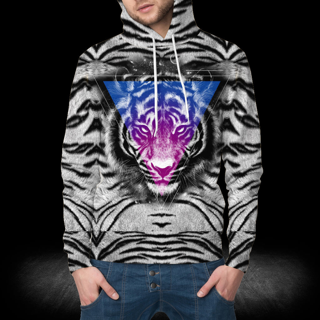 Tiger HT261102 Unisex womens & mens, couples matching, friends, funny family sublimation 3D hoodie christmas holiday gifts (plus size available)