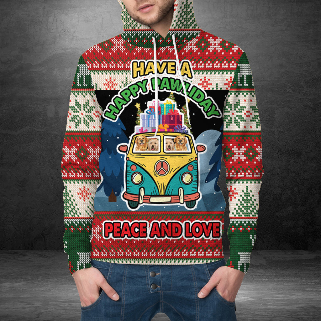 Golden Retriever HT171103 - All Over Print Unisex Hoodie