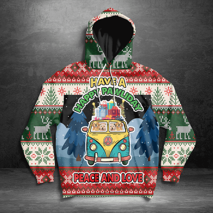 Golden Retriever HT171103 - All Over Print Unisex Hoodie