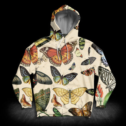 Butterfly HT111204 Unisex womens & mens, couples matching, friends, funny family sublimation 3D hoodie christmas holiday gifts (plus size available)