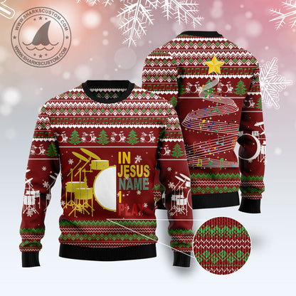 Drum I Play T2310 Ugly Christmas Sweater