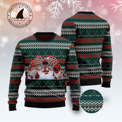 Hockey Gomies T1211 Ugly Christmas Sweater