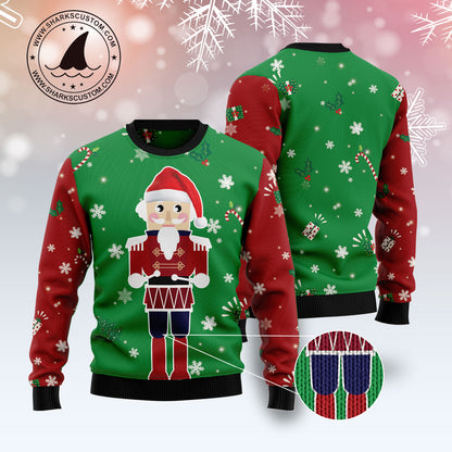 Amazing Nutcracker HZ120814 Ugly Christmas Sweater