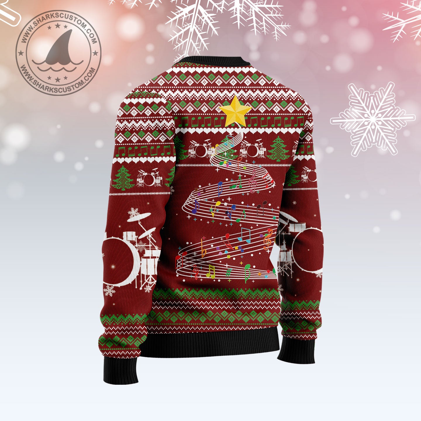 Drum I Play T2310 Ugly Christmas Sweater