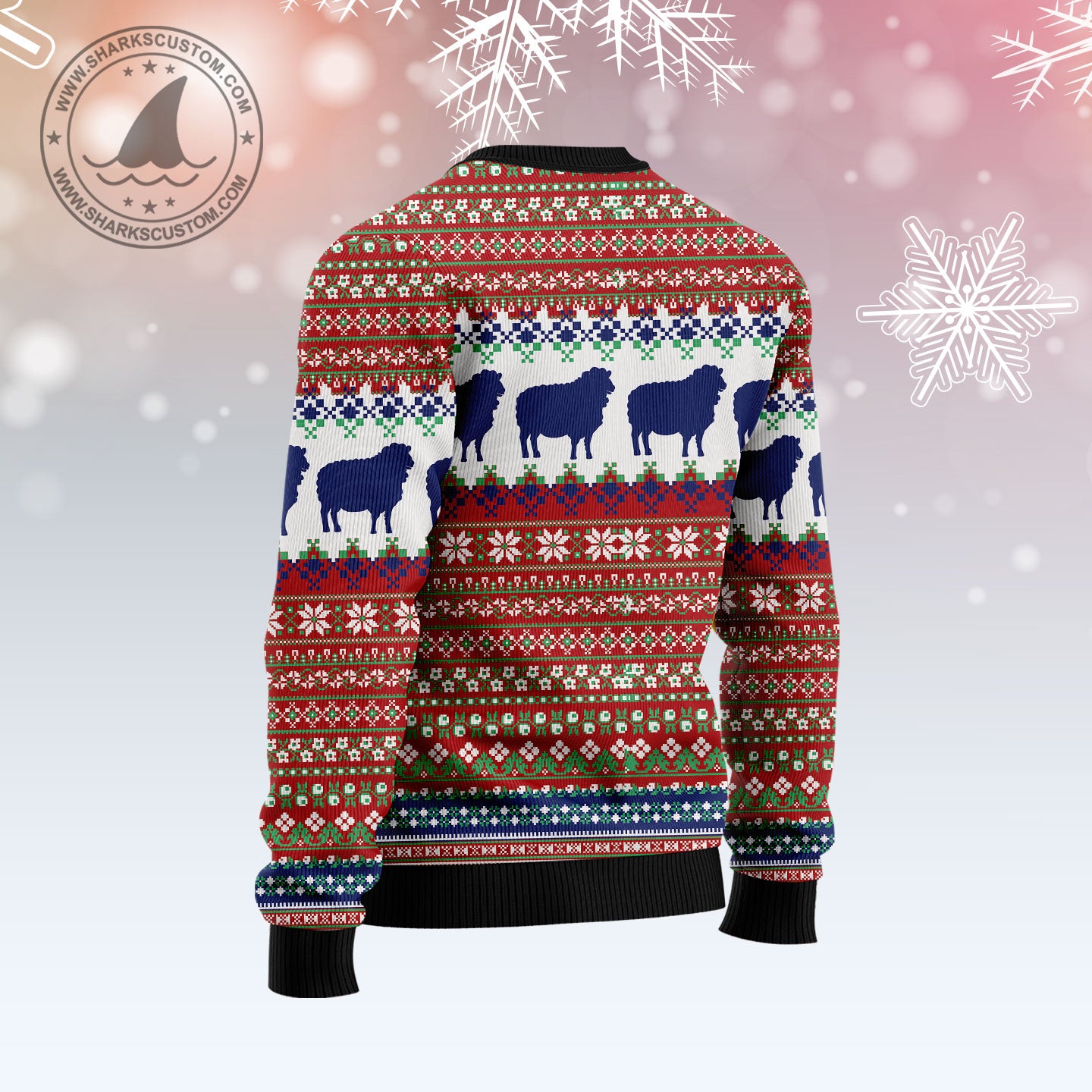 Sheep Wishing EWE T0411 Ugly Christmas Sweater