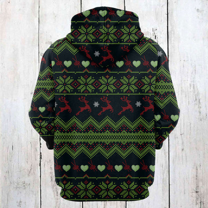 Yarn Christmas T1211 - All Over Print Unisex Hoodie