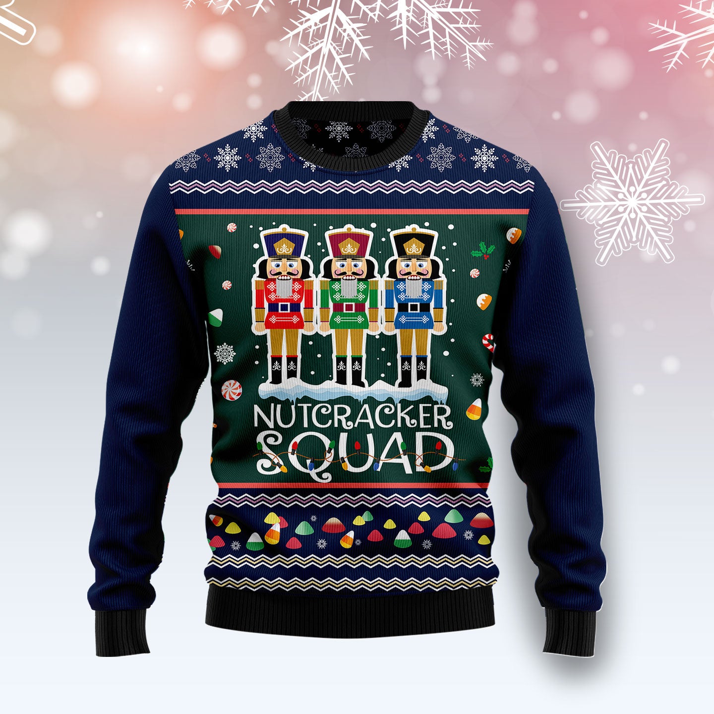 Nutcracker Squad T1410 Ugly Christmas Sweater