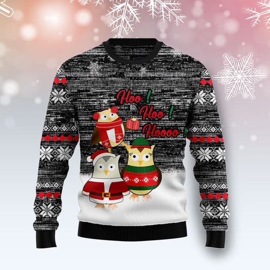 Owl Hoo Hoo Hoooo T2810 Ugly Christmas Sweater