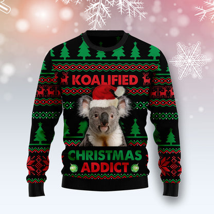 Koala Koalified Christmas Addict T2910 Ugly Christmas Sweater