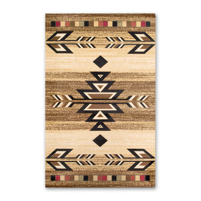 Native American Arrows Rectangle Rug