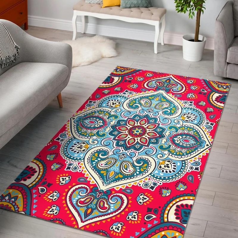 Spiritual Mandala Rectangle Rug 5