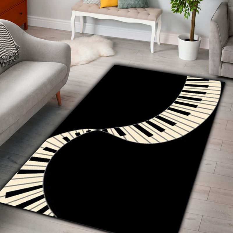 Piano Is My Favorite Rectangle Rug