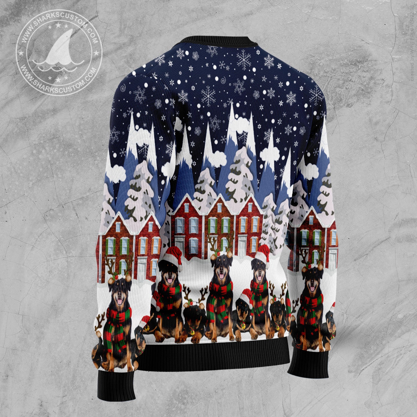 Rottweiler Family TY0311 Ugly Christmas Sweater – PERSONALIZEDWITCH