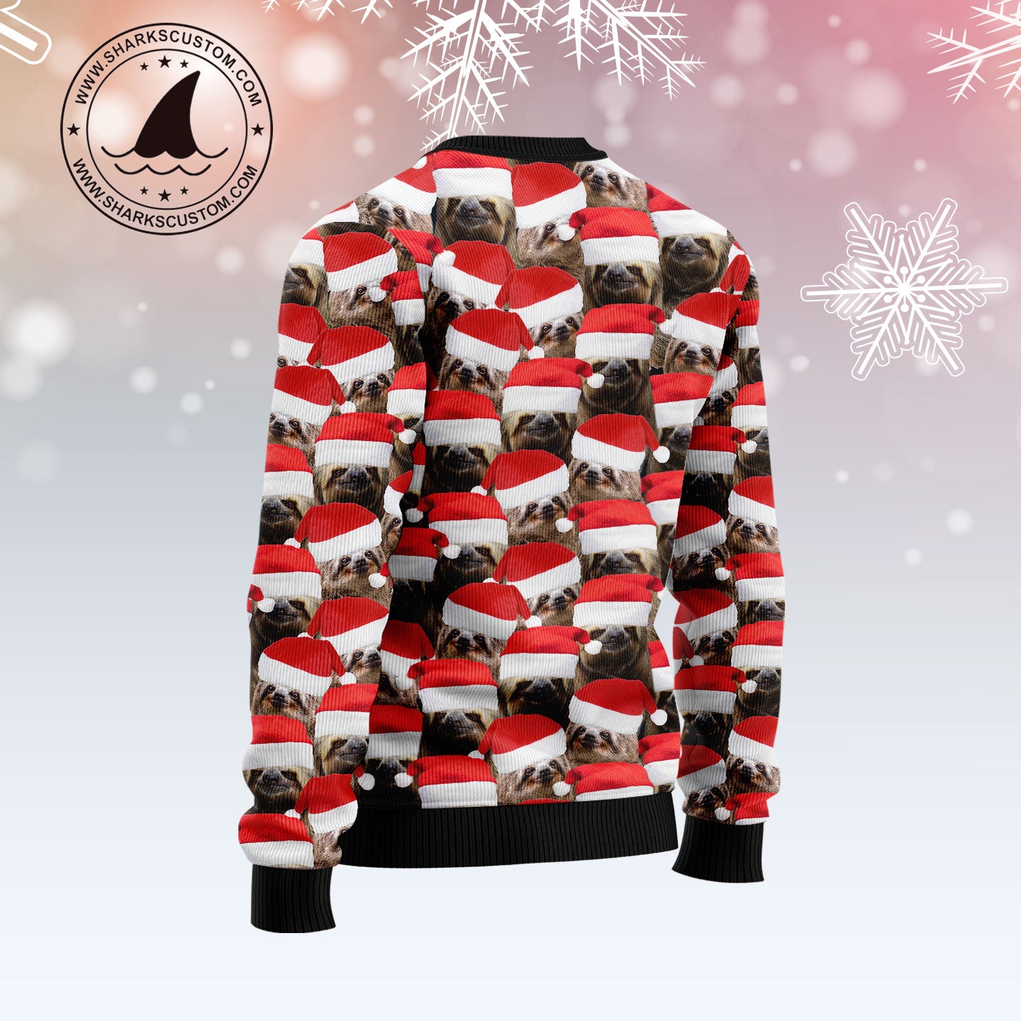 Sloth Group Awesome TY0511 Ugly Christmas Sweater
